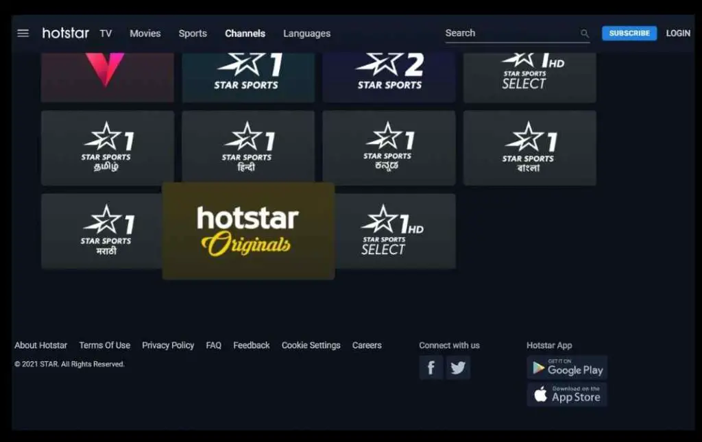 Hotstar Uk Popular Channels