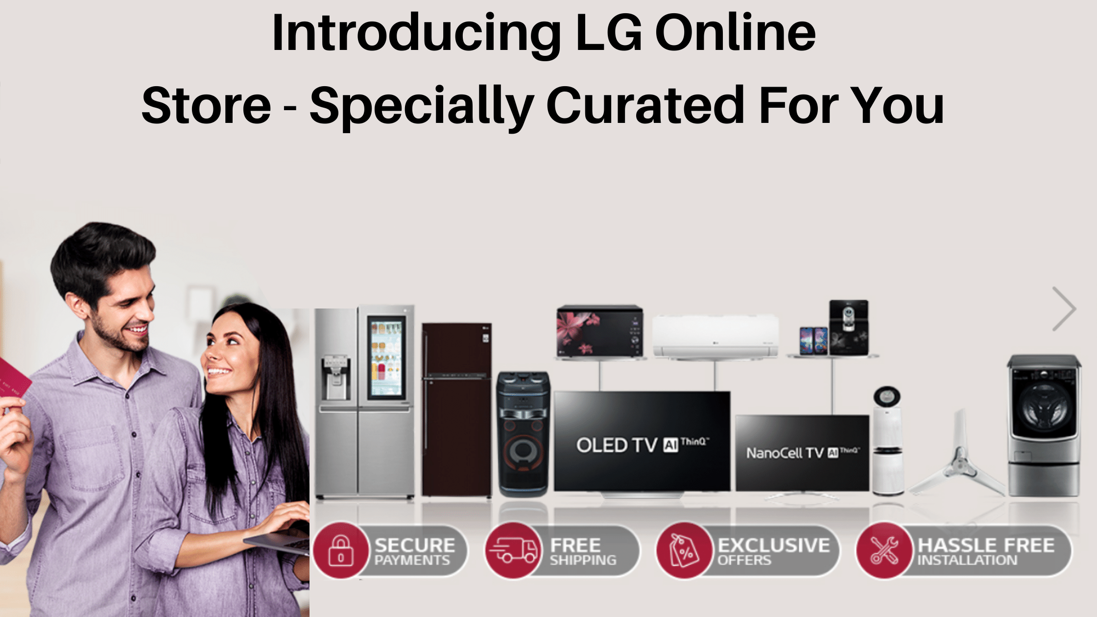 LG home appliances