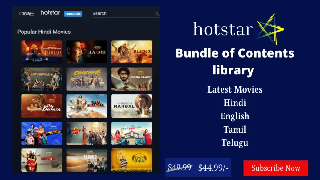 hotstar premium usa account hack