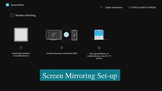 ApowerMirror screen Mirroring