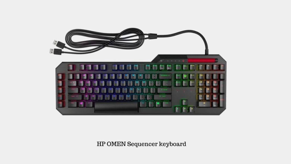 HP OMEN Sequencer keyboard