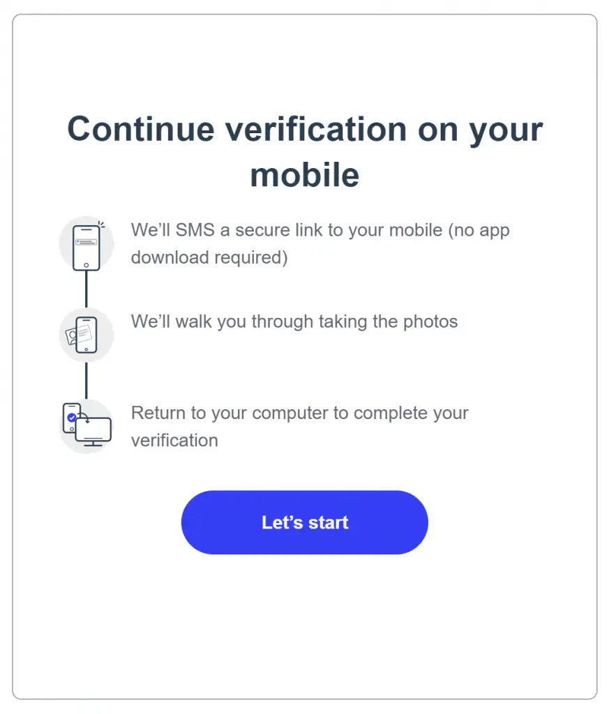 Instarem Mobile verification
