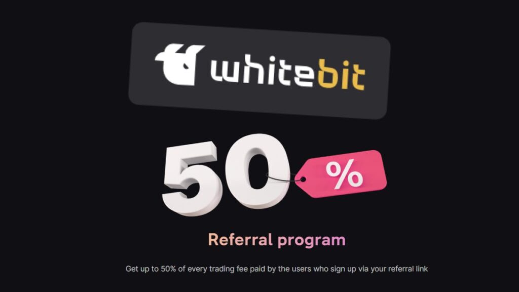 WhiteBIT referral bonus