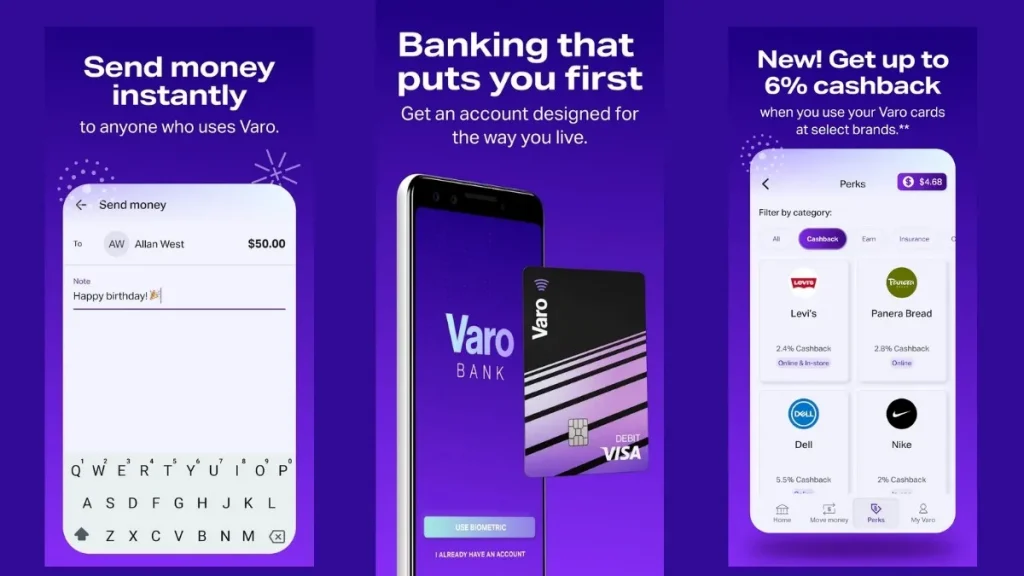 Varo Bank App