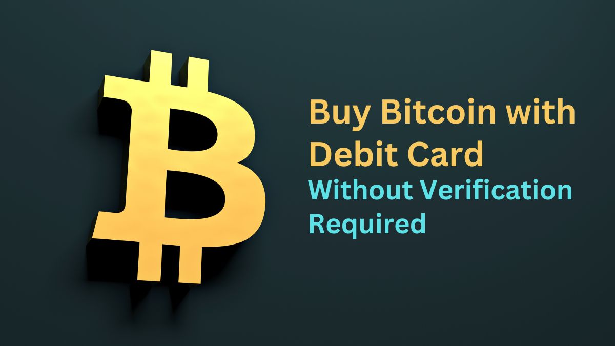 Buy Bitcoin Without Verification Required