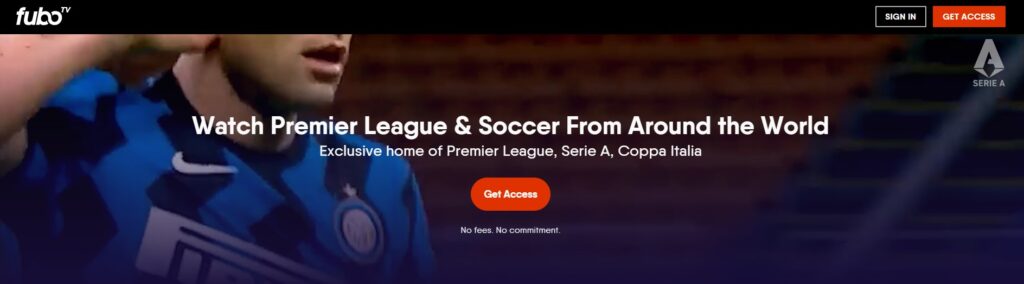 FuboTV Premier League Offer