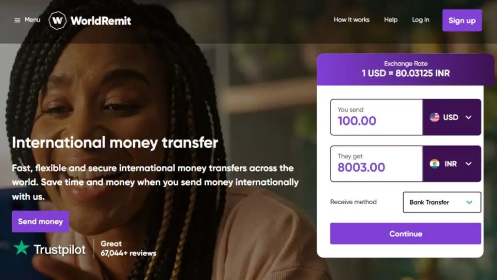 WorldRemit Money Transfer