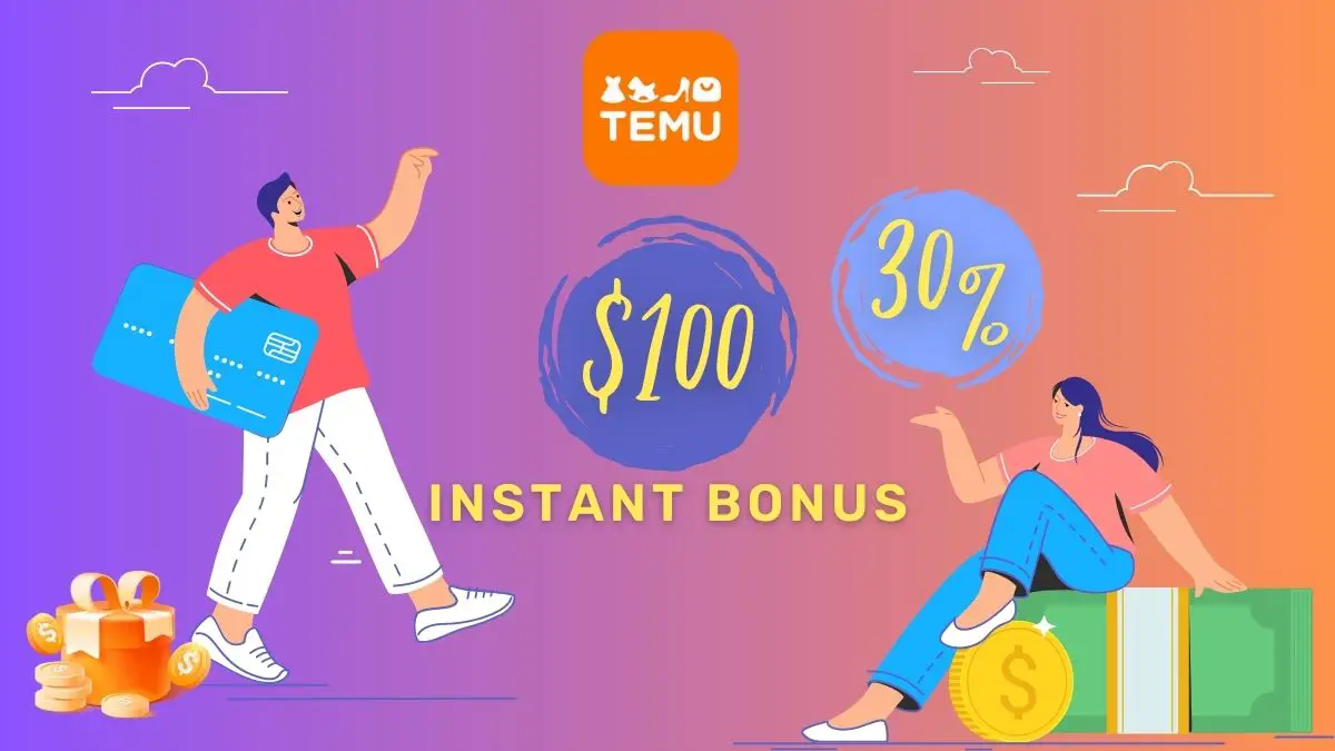 Temu Sign up bonus and referral
