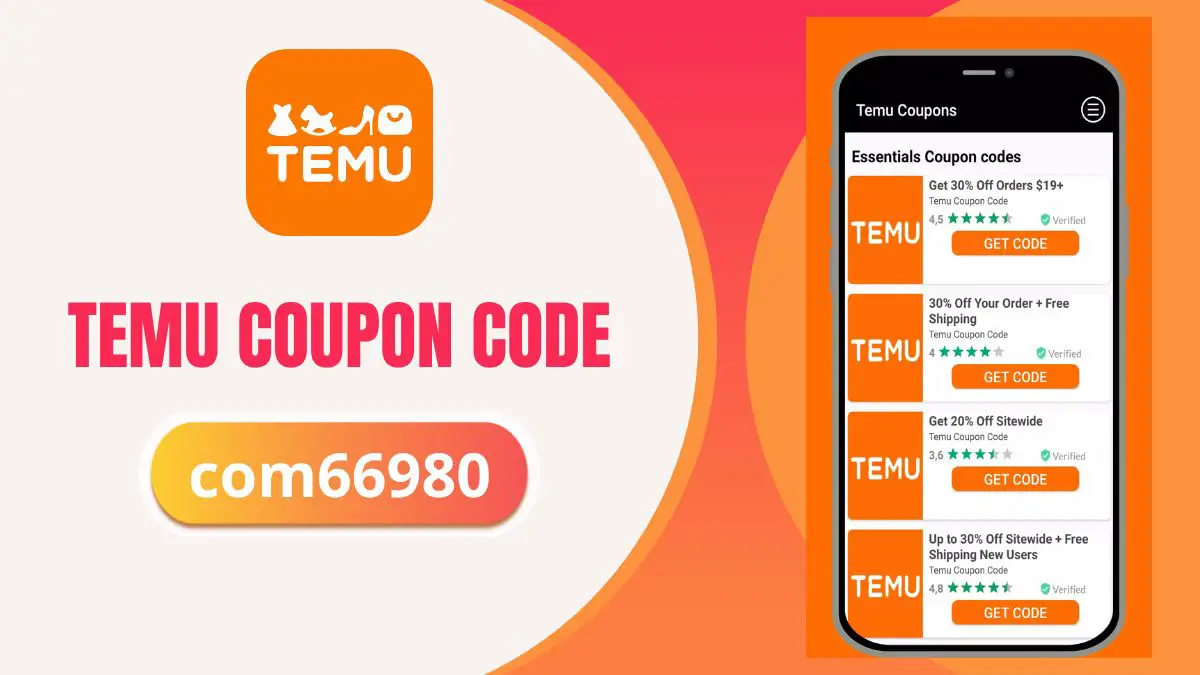 Temu Coupon Code, $100 + 30% OFF